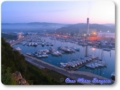la belleza del puerto de Mahon se puede apresiar toda su extension del gran puerto de Mah�n 