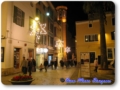 fotos nocturnas de la ciudad de mahon capital de Menorca islas baleares