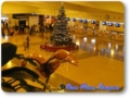 amplias instalaciones del magnifico aeropuerto de Menorca islas baleares