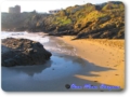 La playa de cala Mesquida a poca distancia de Mah�n, capital de la isla de Menorca