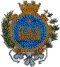 Mao Mahon escudo del ayuntamiento capital de Menorca, Islas Baleares Meidterraneo ocidental Espa�a 