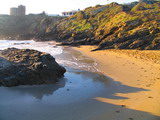 La playa de cala Mesquida a poca distancia de Mah�n, capital de la isla de Menorca