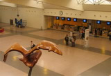 amplias instalaciones del magnifico aeropuerto de Menorca islas baleares
